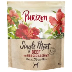 Purizon Single Meat nauta & hibiskuksenkukka