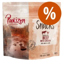 Purizon Snack -säästöpakkaus 3 x 100 g