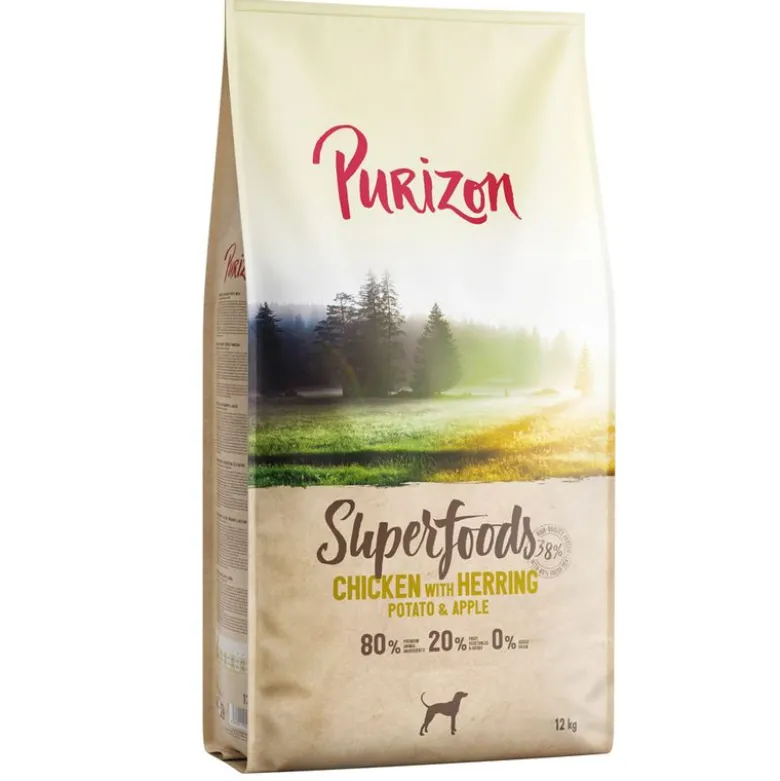 Purizon Superfoods kana, silli, peruna & omena