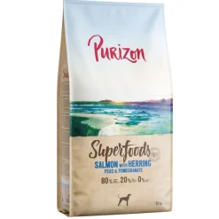 Purizon Superfoods lohi, silli, herneet & granaattiomena