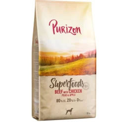 Purizon Superfoods nauta, kana, herneet & omena