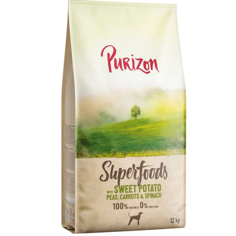 Purizon Superfoods Veggie bataatti, herne, porkkana & pinaatti