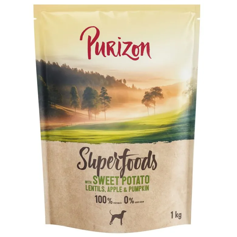 Purizon Superfoods Veggie bataatti, linssi, omena & kurpitsa