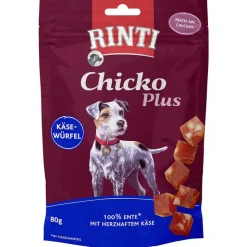 RINTI Chicko Plus -juusto- & ankkakuutiot