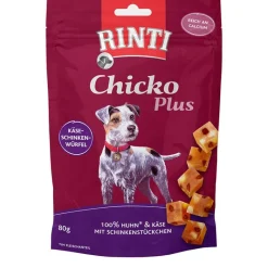 RINTI Chicko Plus -juusto- & kinkkukuutiot