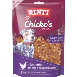 RINTI Chicko Plus -juusto- & kinkkukuutiot