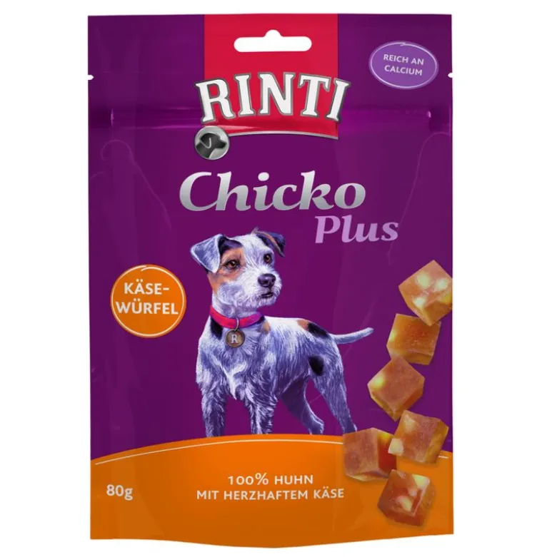 RINTI Chicko Plus -juustokuutiot
