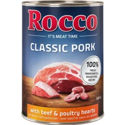 Rocco Classic Pork -säästöpakkaus 24 x 400 g