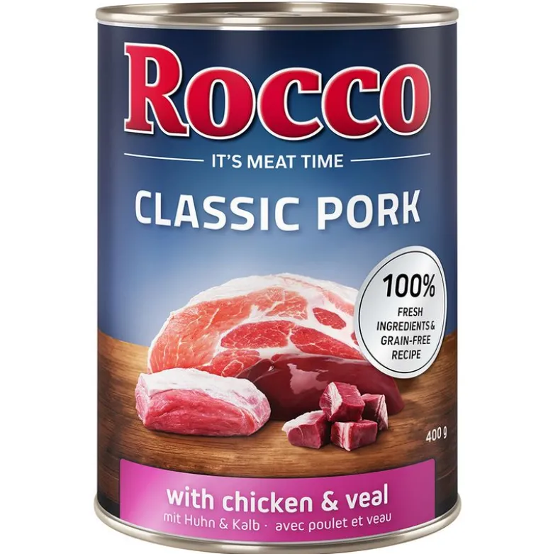 Rocco Classic Pork säästöpakkaus 24 x 400 g