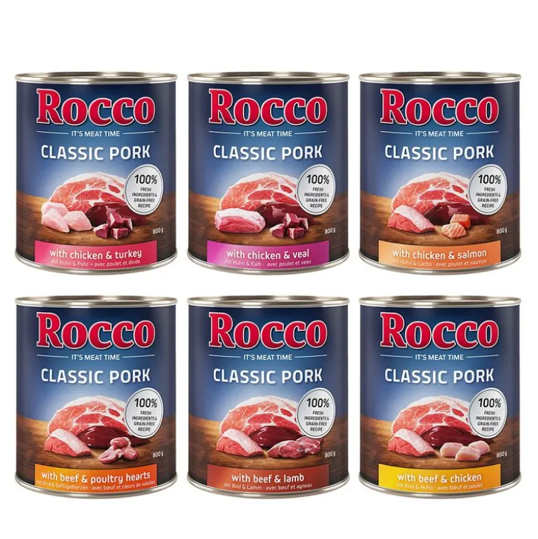 Rocco Classic Pork 6 x 800 g