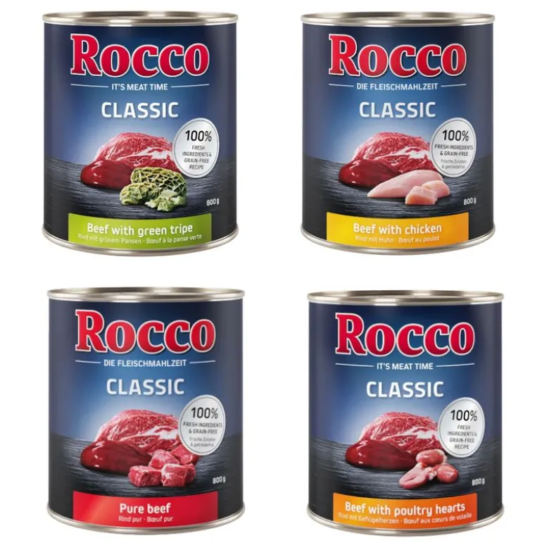 Rocco Classic -säästöpakkaus 24 x 800 g
