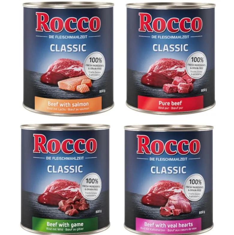 Rocco Classic -säästöpakkaus 24 x 800 g