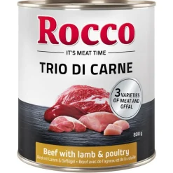 Rocco Classic Trio di Carne -säästöpakkaus 24 x 800 g