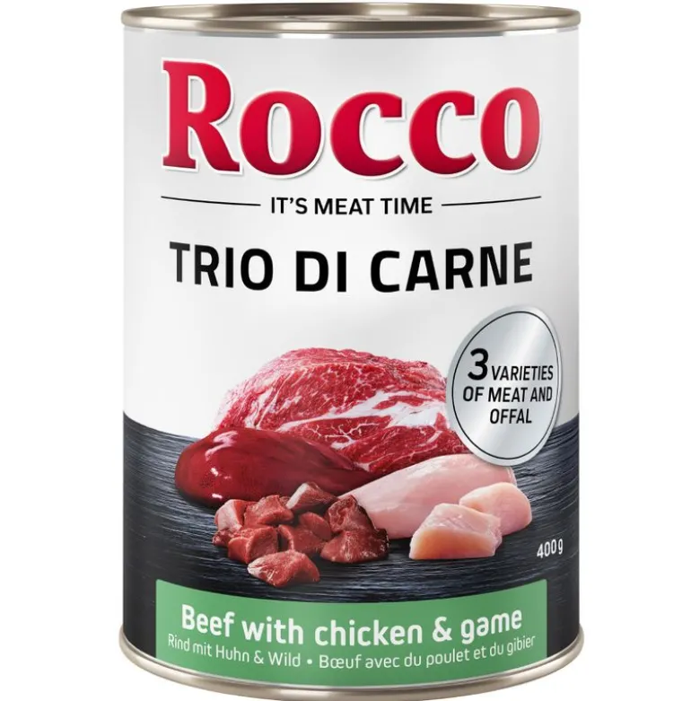 Rocco Classic Trio di Carne - 6 x 400 g