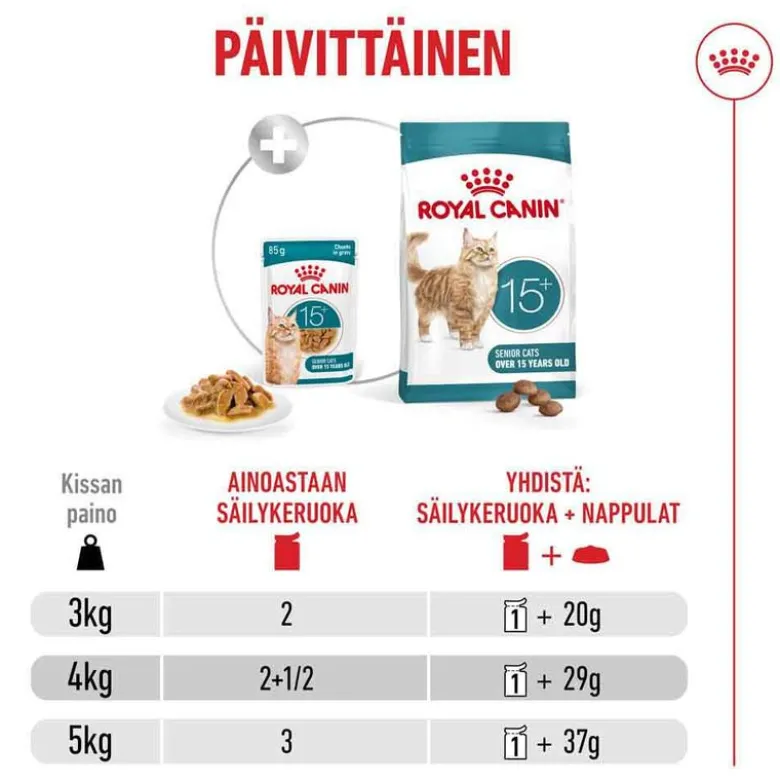 Royal Canin Ageing 15+ kastikkeessa