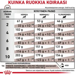 Royal Canin Veterinary Canine Gastrointestinal Low Fat pienikokoisille koirille