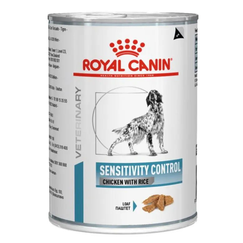Royal Canin Veterinary Canine Sensitivity Control Mousse - kana & riisi