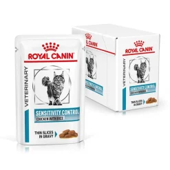 Royal Canin Veterinary Feline Sensitivity Control kana & riisi kastikkeessa