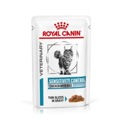 Royal Canin Veterinary Feline Sensitivity Control kana & riisi kastikkeessa