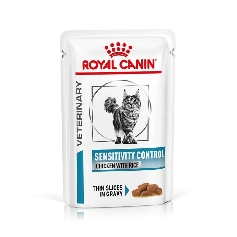 Royal Canin Veterinary Feline Sensitivity Control kana & riisi kastikkeessa