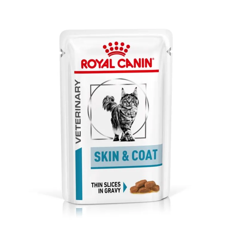 Royal Canin Veterinary Feline Skin & Coat kastikkeessa