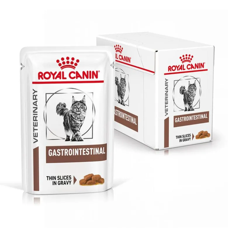 Royal Canin Veterinary Feline Gastrointestinal kastikkeessa
