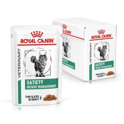 Royal Canin Veterinary Feline Satiety Weight Management kastikkeessa