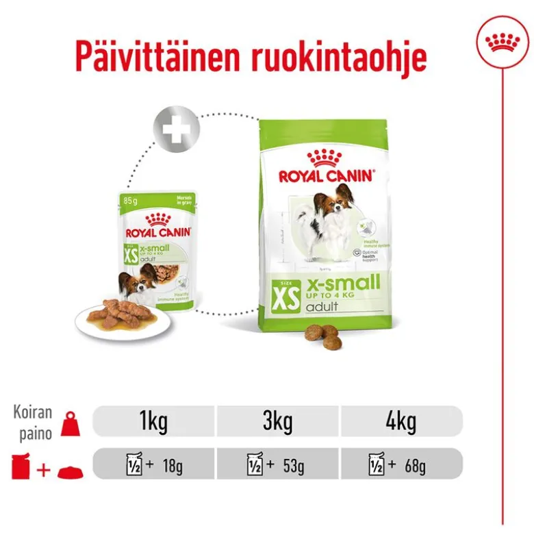 Royal Canin X-Small Adult kastikkeessa