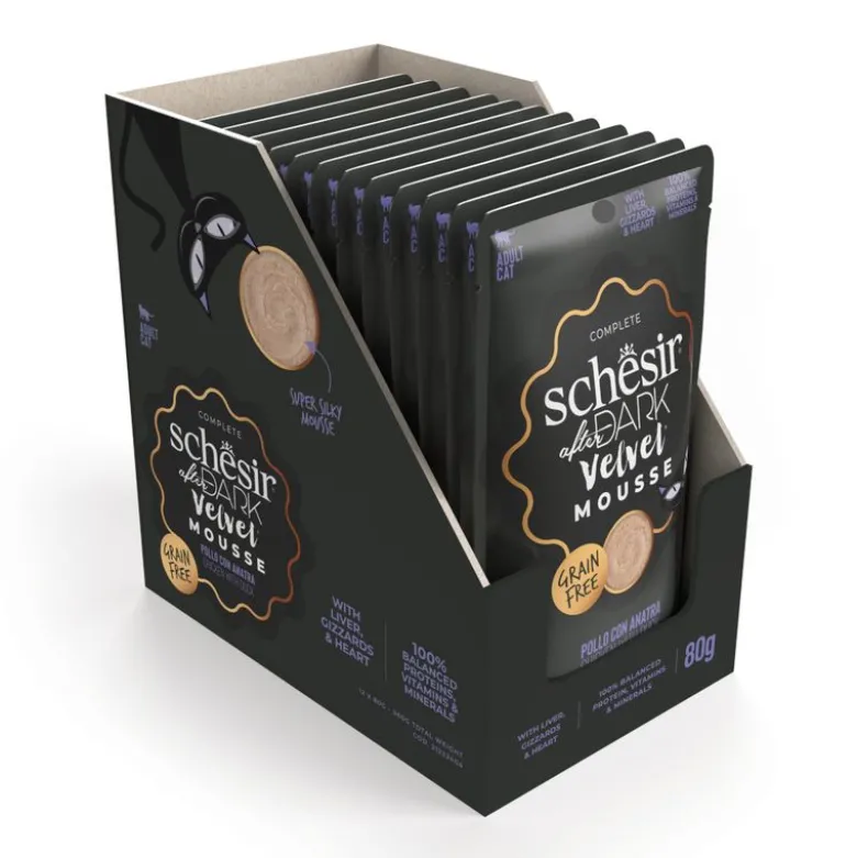 Schesir After Dark Velvet Mousse 12 x 80 g