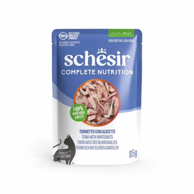 Schesir Complete Nutrition filee hyytelössä 6 x 85 g