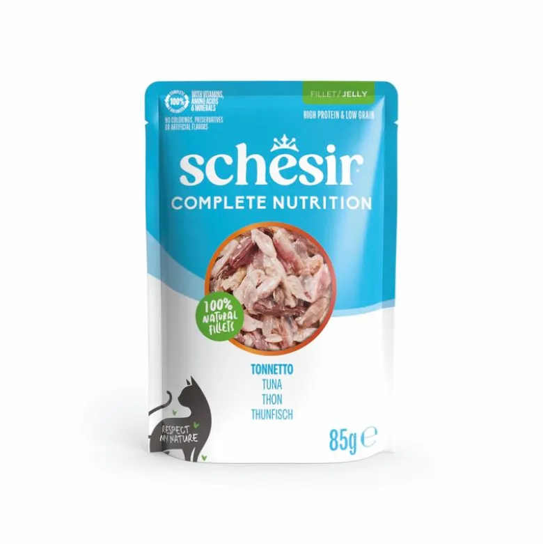 Schesir Complete Nutrition filee hyytelössä 6 x 85 g