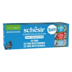 Schesir Complete Nutrition fileet hyytelössä 6 x 85 g