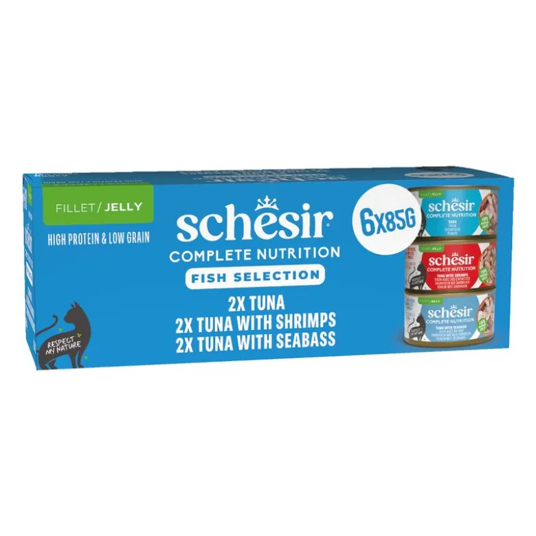 Schesir Complete Nutrition fileet hyytelössä 6 x 85 g