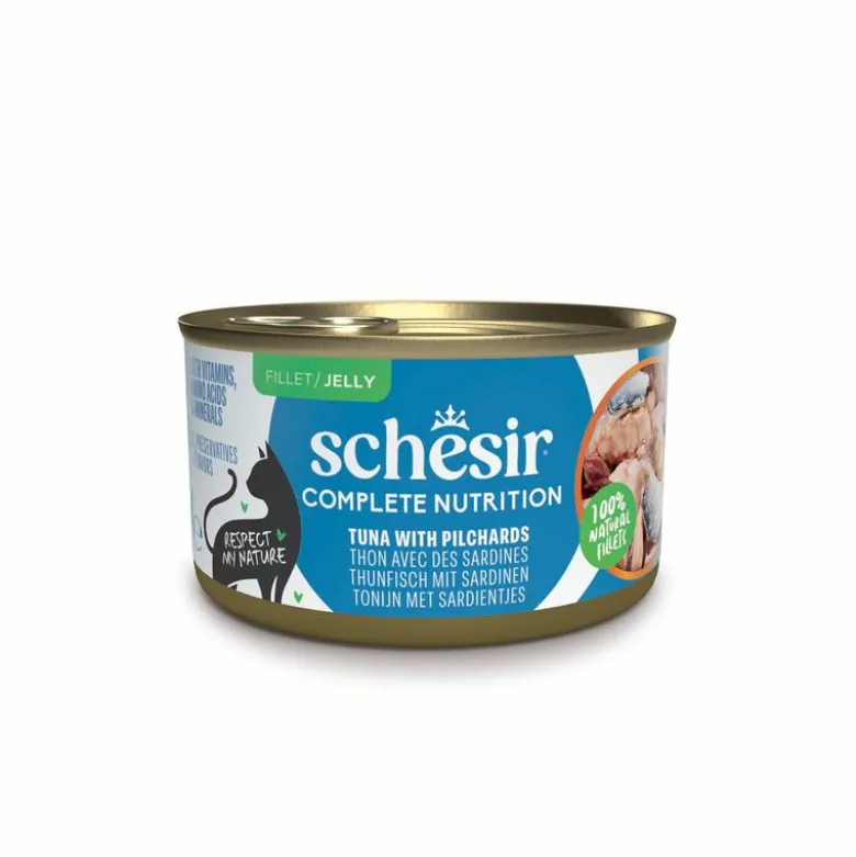 Schesir Complete Nutrition fileet hyytelössä 6 x 85 g