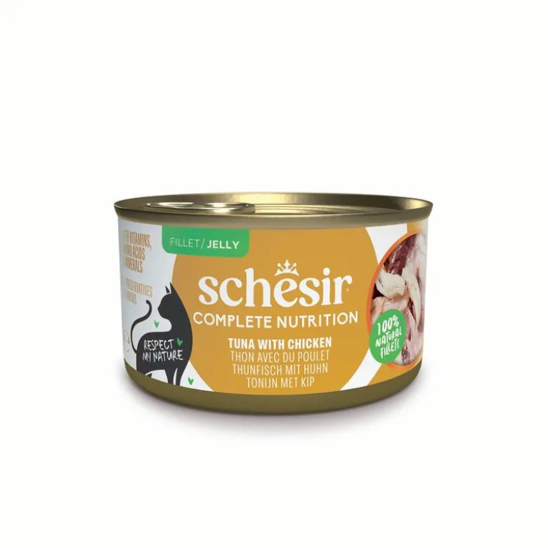 Schesir Complete Nutrition fileet hyytelössä 6 x 85 g