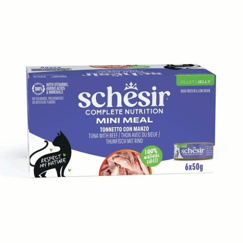 Schesir Complete Nutrition fileet hyytelössä 6 x 50 g