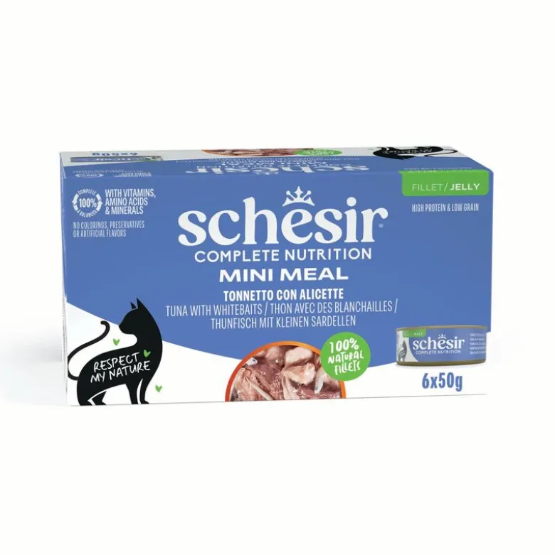 Schesir Complete Nutrition fileet hyytelössä 6 x 50 g