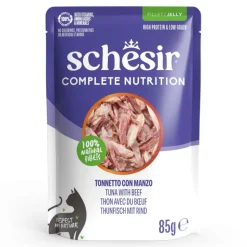 Schesir Complete Nutrition fileet hyytelössä 12 x 85 g