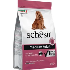 Schesir Dog Medium Adult kinkku