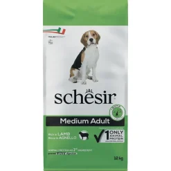 Schesir Dog Medium Adult lammas