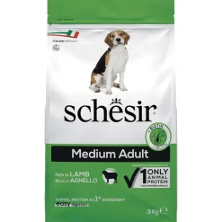 Schesir Dog Medium Adult lammas