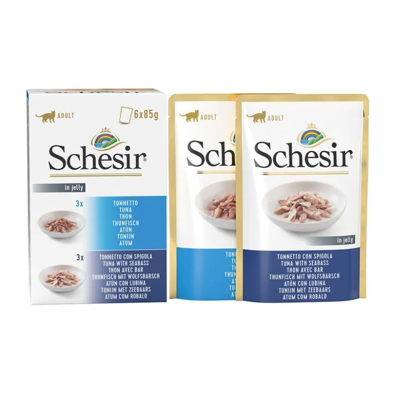 Schesir Jelly Pouch 6 x 85 g