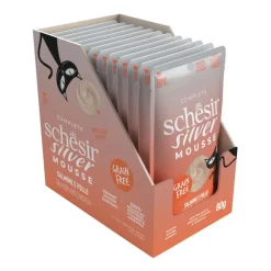 Schesir Silver Mousse 12 x 80 g