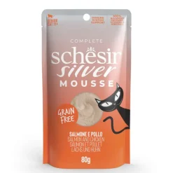 Schesir Silver Mousse 12 x 80 g