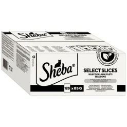 Sheba-annospussit monipakkaus 120 x 85 g
