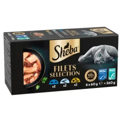 Sheba Filets -säästöpakkaus 36 x 60 g