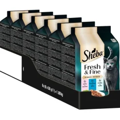 Sheba Fresh & Fine Fresh Pouches -säästöpakkaus 72 x 50 g