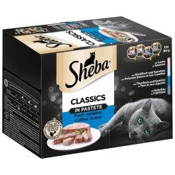 Sheba-rasialajitelma säästöpakkauksessa 48 x 85 g