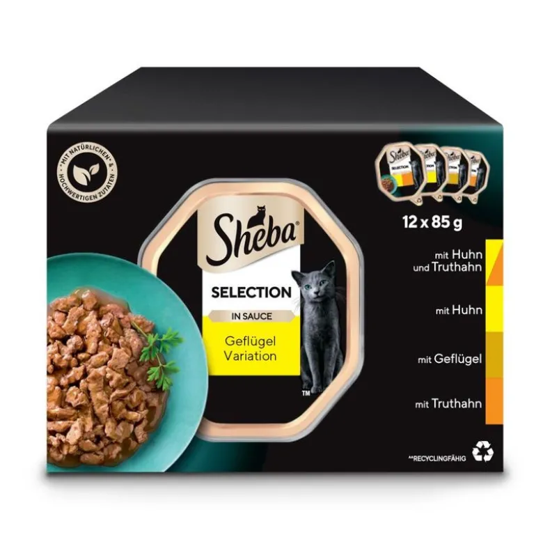Sheba-rasialajitelma 32 x 85 g