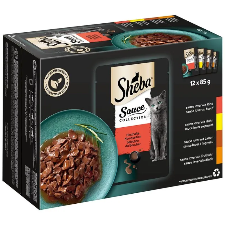 Sheba Selection Pouches -säästöpakkaus 48 x 85 g